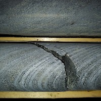 K20-04 Cherty layers in sericite felsic tuffs  @170m